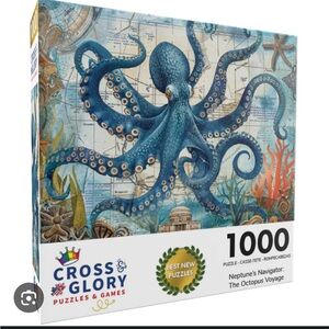 Neptune's Navigator: The Octopus Voyage - 1000 Piece Jigsaw Puzzle